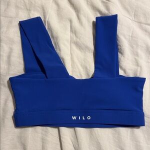 WILO Women's Blue Sports Bra